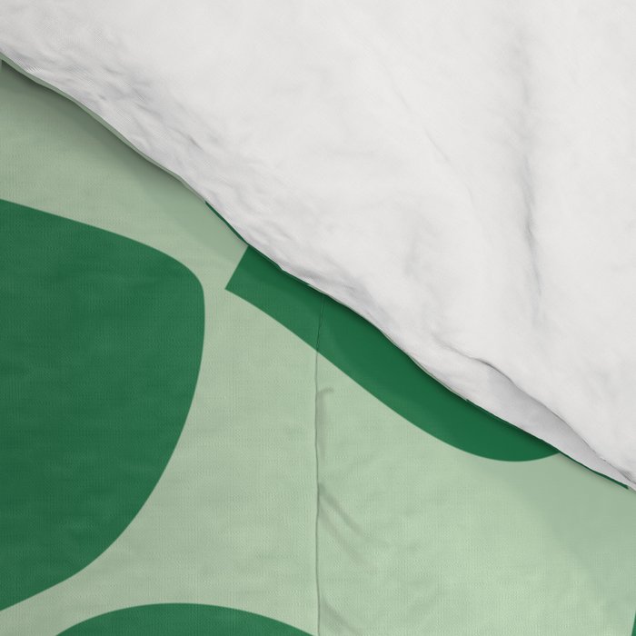 Wavy Check in Forest Green Comforter Gallery Image 4