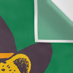 Leafy Cowgirl Cheetah Wall Tapestry Gallery Image 3