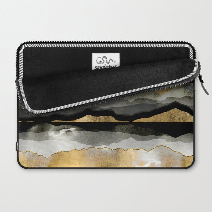 Golden Spring Moon Laptop Sleeve Gallery Image 2