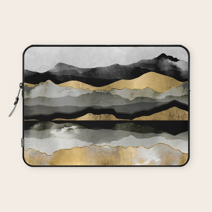 Golden Spring Moon Laptop Sleeve Gallery Image 1