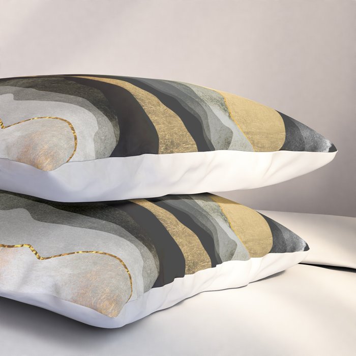 Golden Spring Moon Pillow Sham Gallery Image 3