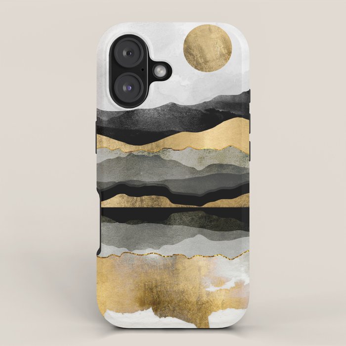 Golden Spring Moon iPhone Case Gallery Image 1