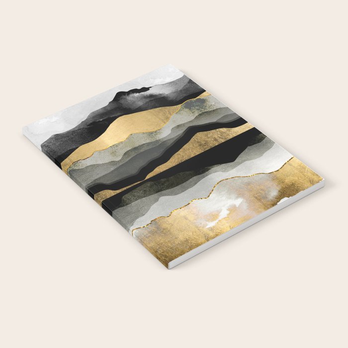 Golden Spring Moon Notebook Gallery Image 1