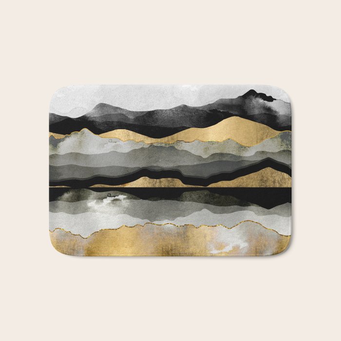 Golden Spring Moon Bath Mat Gallery Image 1