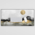 Golden Spring Moon Desk Mat Gallery Image 1