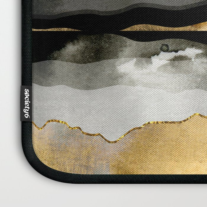 Golden Spring Moon Laptop Sleeve Gallery Image 3
