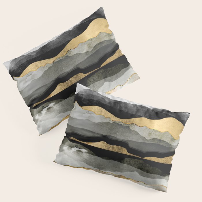 Golden Spring Moon Pillow Sham Gallery Image 1