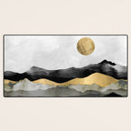 Golden Spring Moon Desk Mat Gallery Image 3