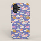 Spring Rain with Umbrellas iPhone Case Gallery Image 1