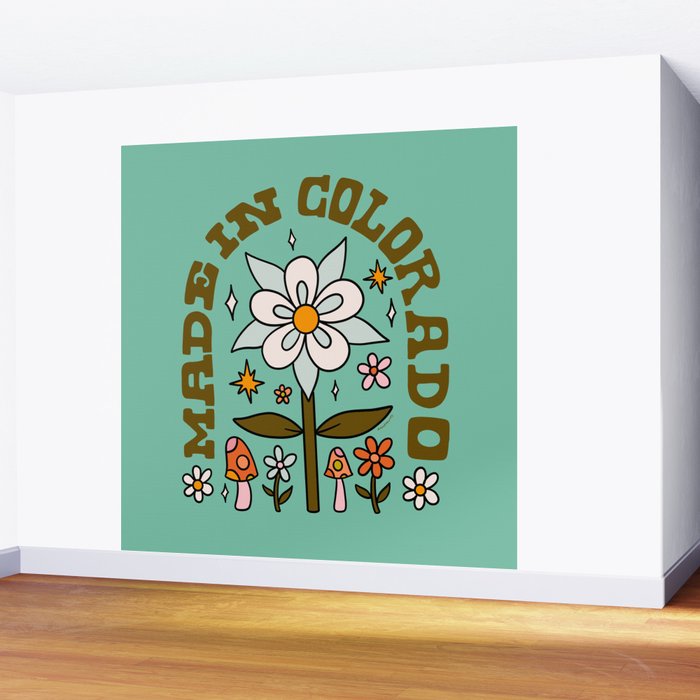 Made In Colorado Wall Mural Gallery Image 2