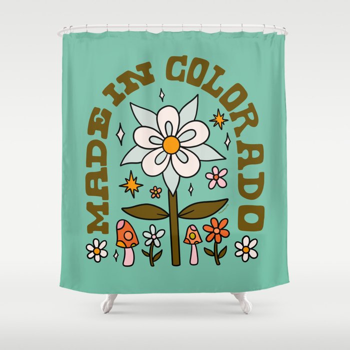 Made In Colorado Shower Curtain Gallery Image 1