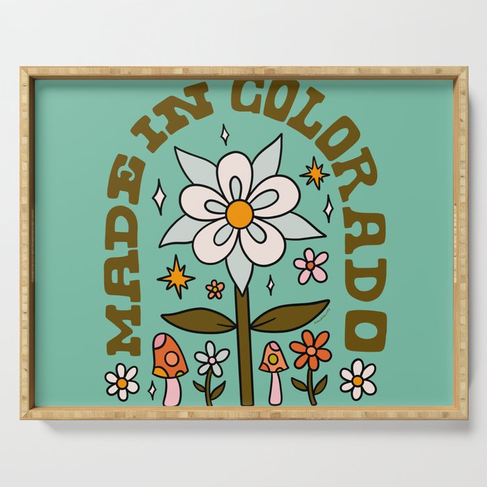Made In Colorado Serving Tray Gallery Image 1