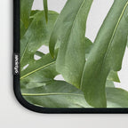 Vibrant tropical foliage on white Laptop Sleeve Gallery Image 3