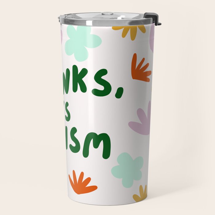 Thanks, It's Autism Travel Mug Gallery Image 2