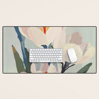 Soft Bloom Desk Mat Gallery Image 1