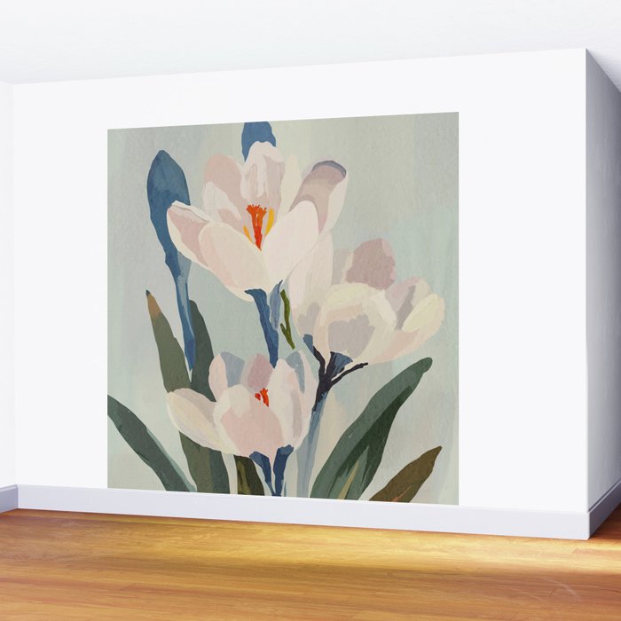 Soft Bloom Wall Mural Gallery Image 2