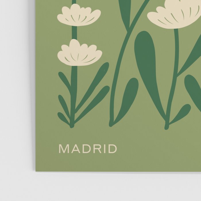 Madrid: Flower Market Summer Color Series 02 Poster Gallery Image 3