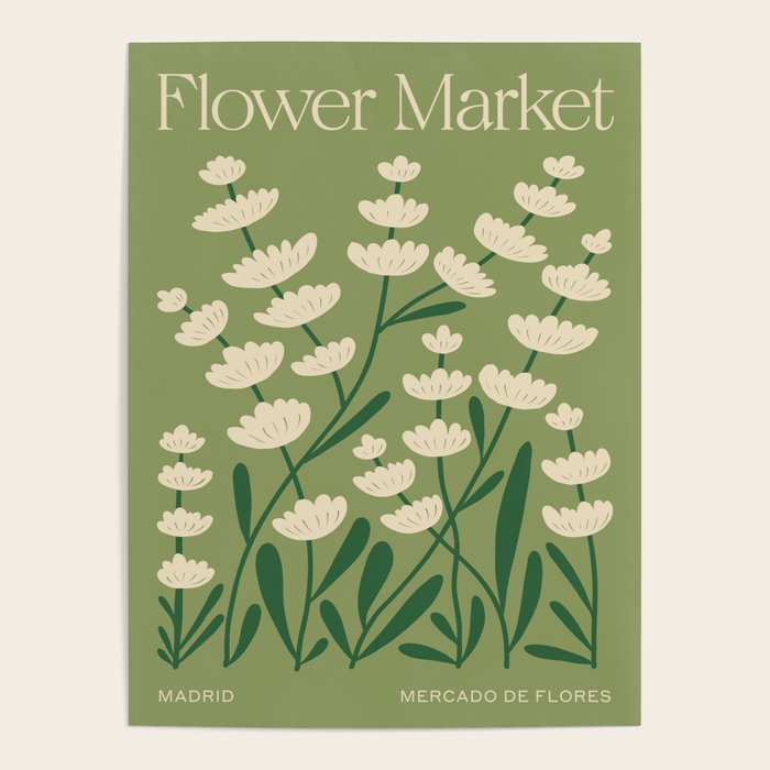 Madrid: Flower Market Summer Color Series 02 Poster Gallery Image 4