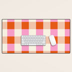 Gingham I Desk Mat Gallery Image 1