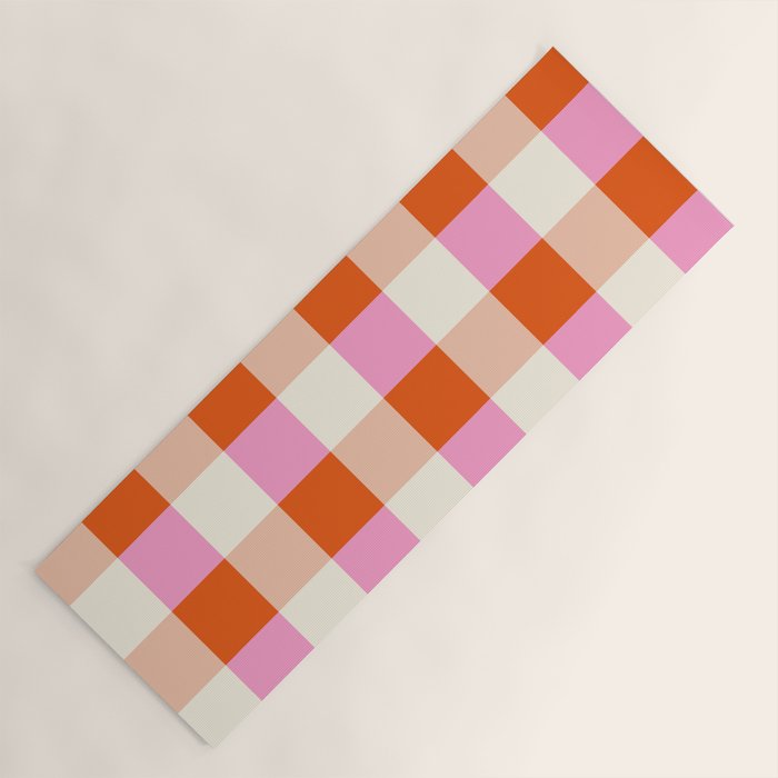 Gingham I Yoga Mat Gallery Image 1