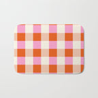 Gingham I Bath Mat Gallery Image 1