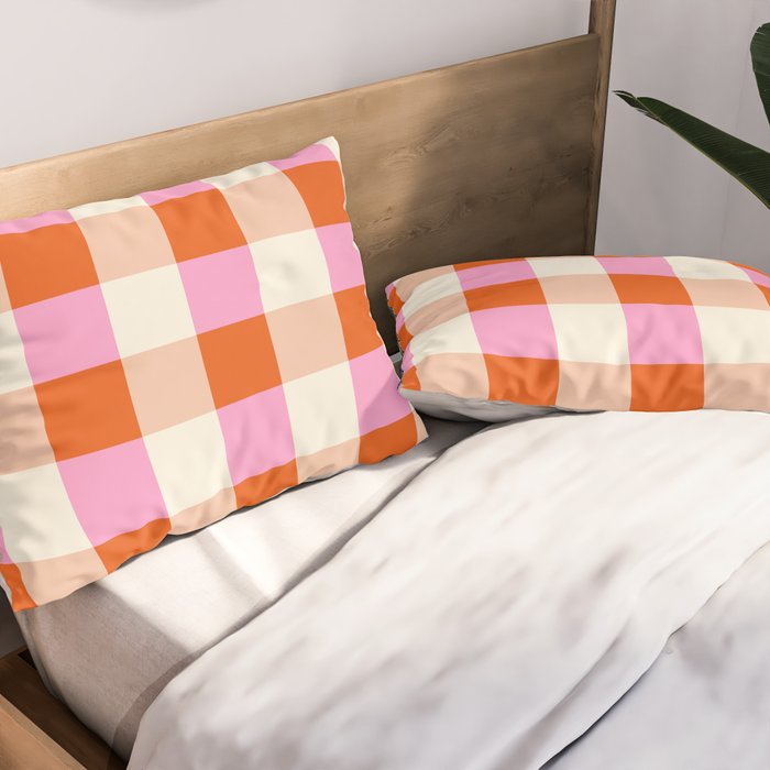 Gingham I Pillow Sham Gallery Image 2