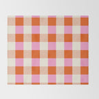 Gingham I Throw Blanket Gallery Image 2