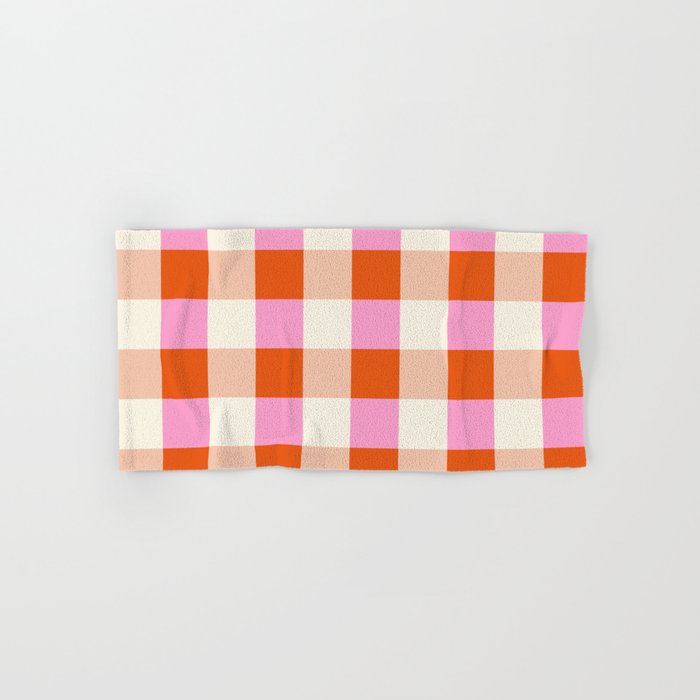 Gingham I Bath Towel Gallery Image 1