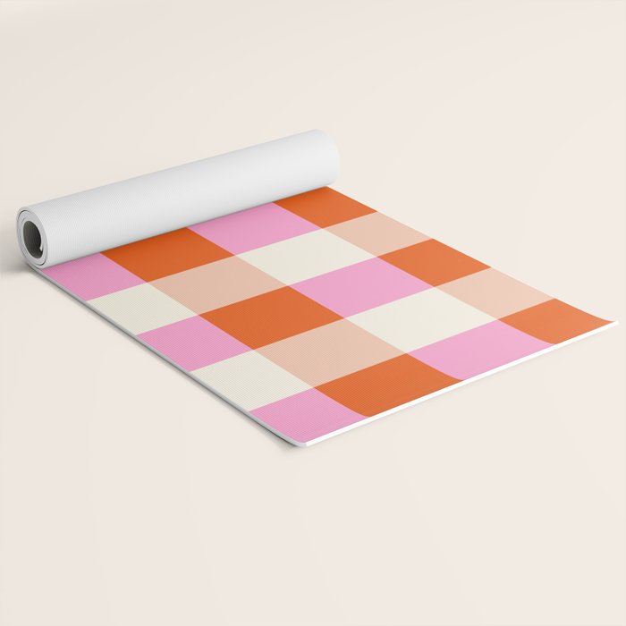Gingham I Yoga Mat Gallery Image 2