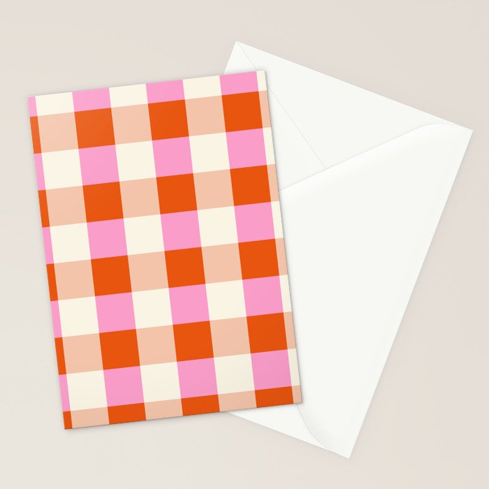 Gingham I Stationery Card Gallery Image 2