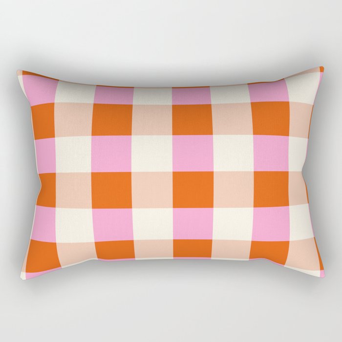 Gingham I Rectangular Pillow Gallery Image 1