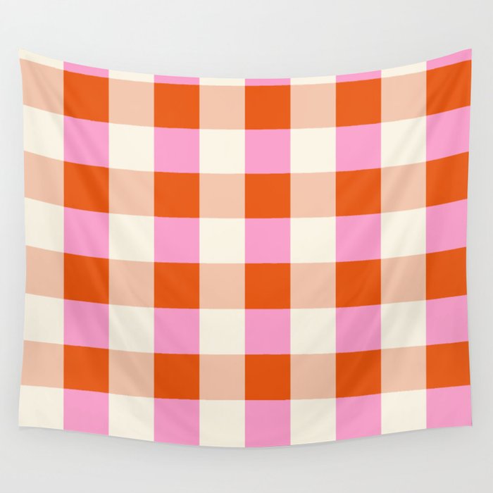 Gingham I Wall Tapestry Gallery Image 1