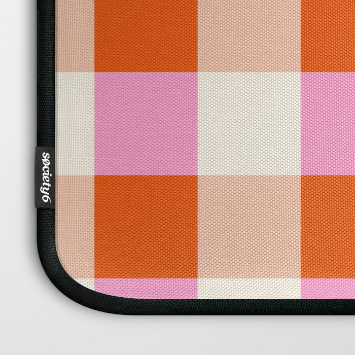 Gingham I Laptop Sleeve Gallery Image 3