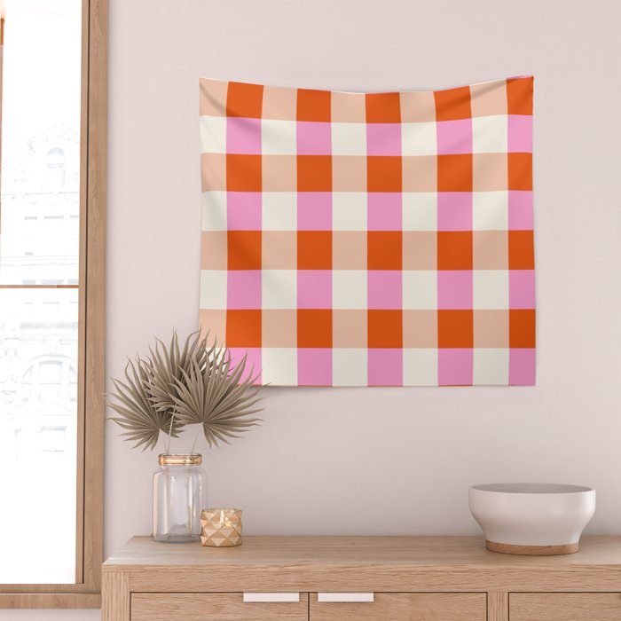 Gingham I Wall Tapestry Gallery Image 2