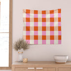 Gingham I Wall Tapestry Gallery Image 2