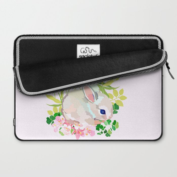 springtime bunny Laptop Sleeve Gallery Image 2
