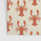 Coastal Lobsters Nautical Crustacean Poster Gallery Image 3