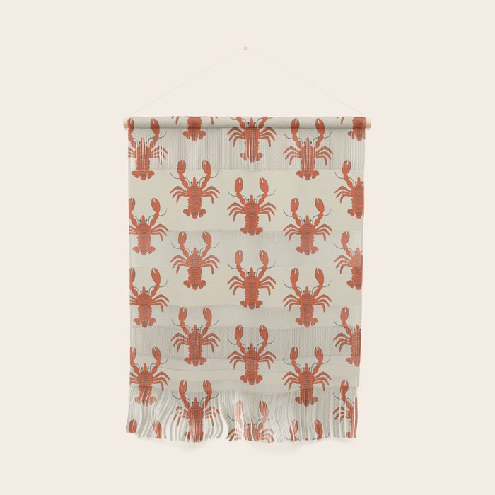 Coastal Lobsters Nautical Crustacean Wall Hanging Gallery Image 1