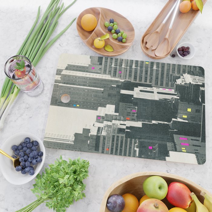 Discos in New York Cutting Board Gallery Image 2