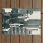 Discos in New York Outdoor Rug Gallery Image 1