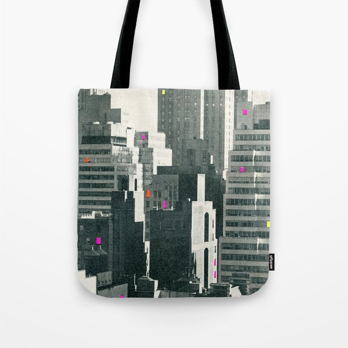 Discos in New York Tote Bag Gallery Image 1