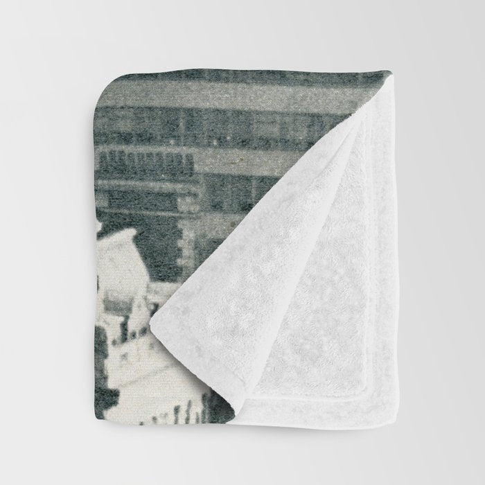 Discos in New York Throw Blanket Gallery Image 3
