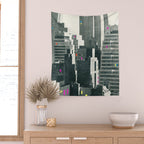 Discos in New York Wall Tapestry Gallery Image 2