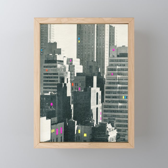 Discos in New York Mini Art Print Gallery Image 1