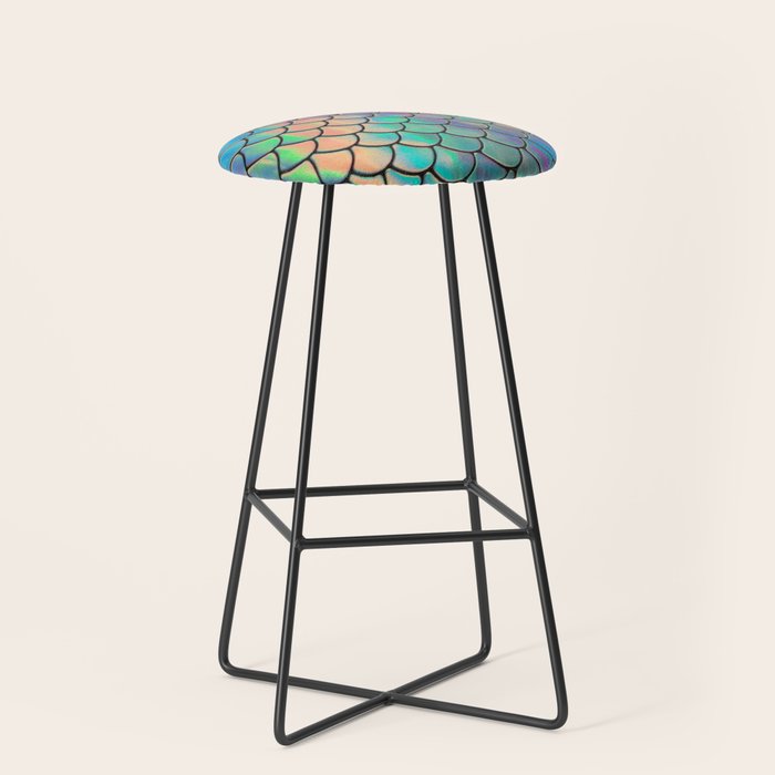 Iridescent Scales Stool Gallery Image 1