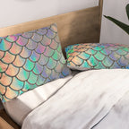 Iridescent Scales Pillow Sham Gallery Image 2