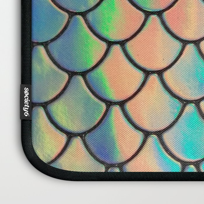Iridescent Scales Laptop Sleeve Gallery Image 3
