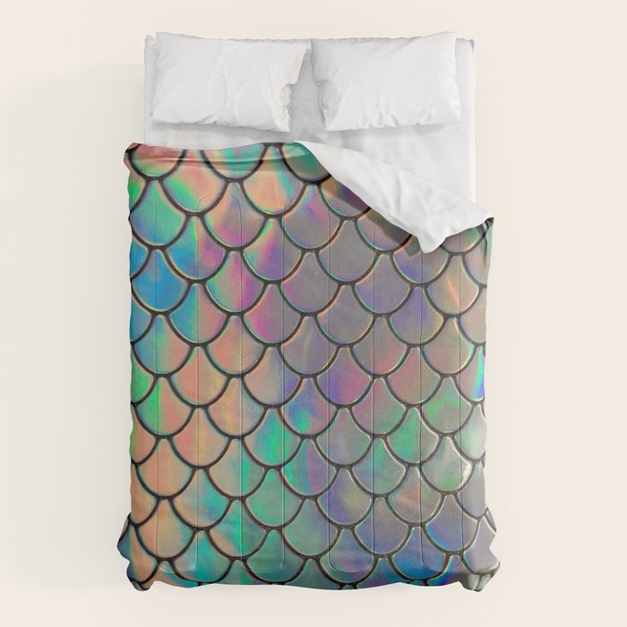 Iridescent Scales Comforter Gallery Image 6