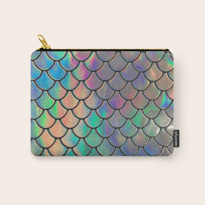 Iridescent Scales Carry All Pouch Gallery Image 1