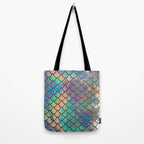 Iridescent Scales Tote Bag Gallery Image 2